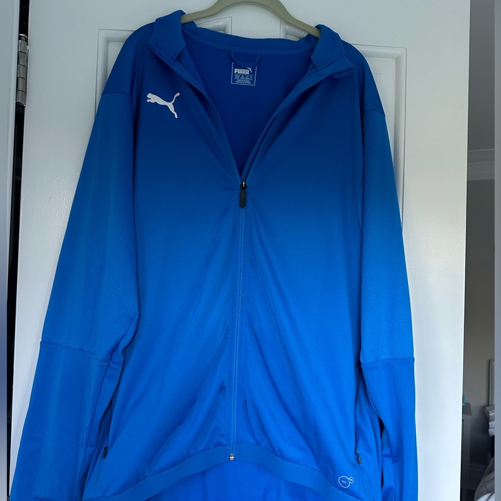 Puma Blue Zip-Up